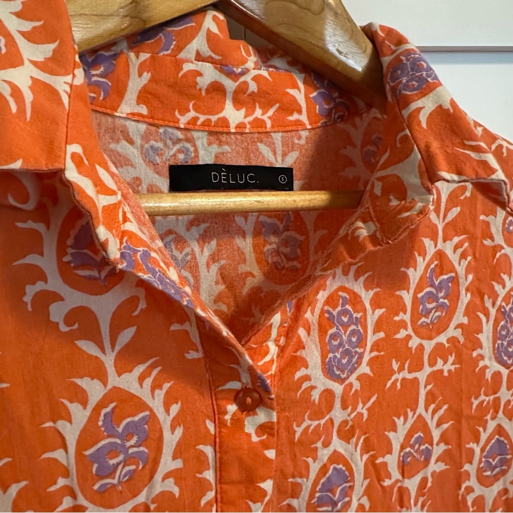 Deluc Crane Printed Dress